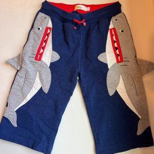 Mini Boden Boys 8y Cotton Shorts (Sharks)